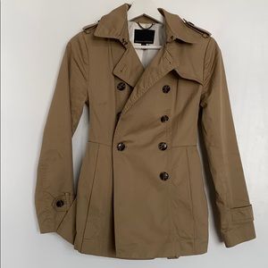 Banana Republic Short Tench Coat